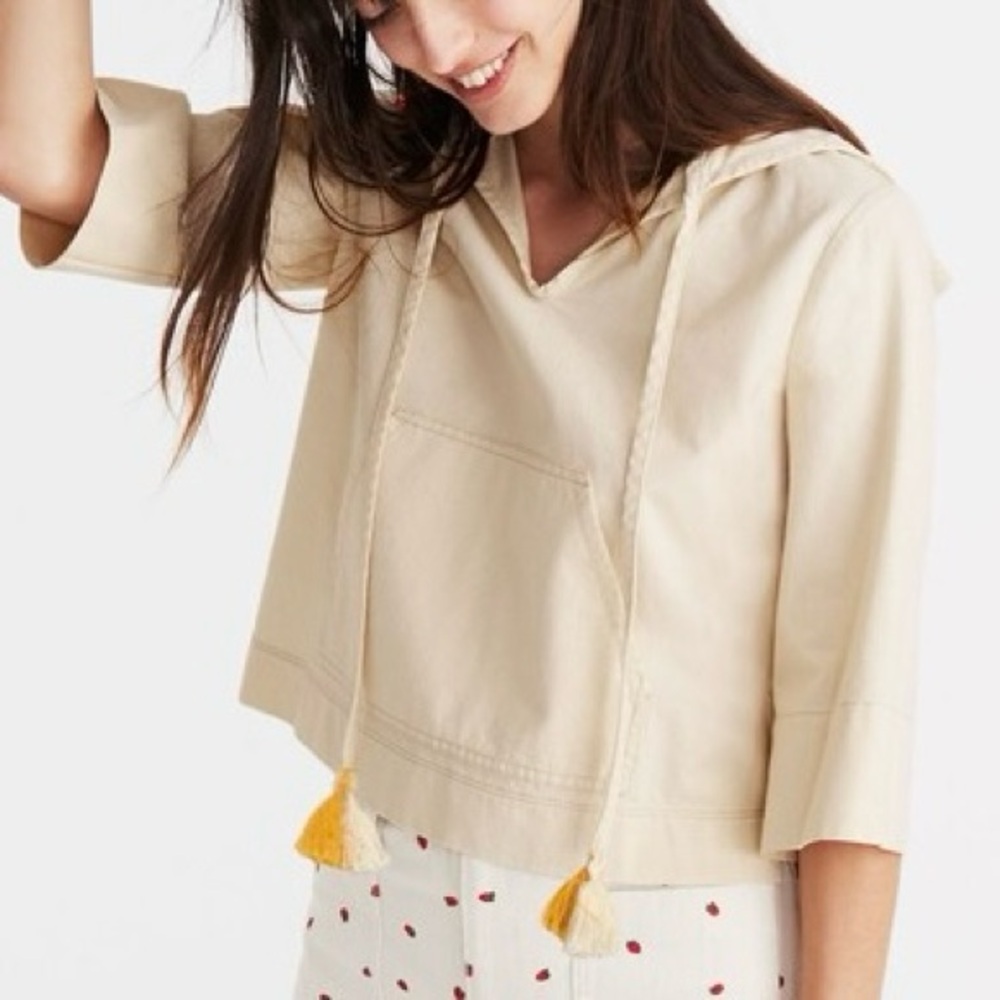 Madewell Hooded Popover Shirt
